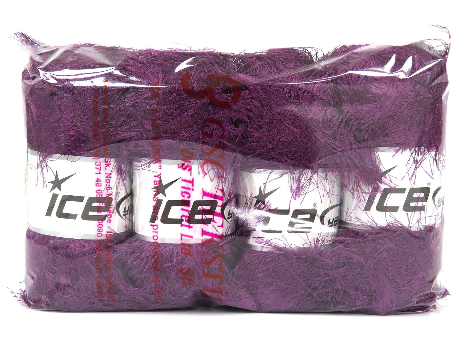 Long Eyelash 100gr Dark Purple