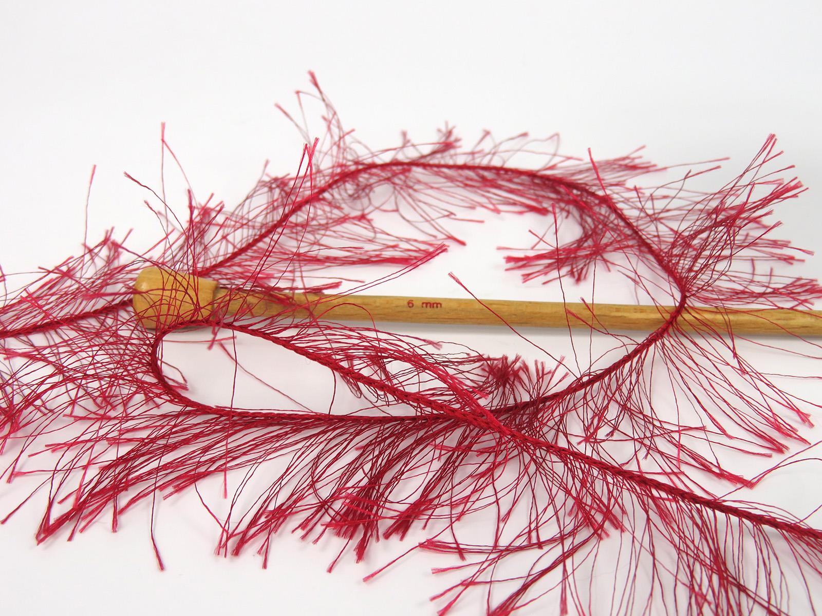 Long Eyelash 100gr Dark Red