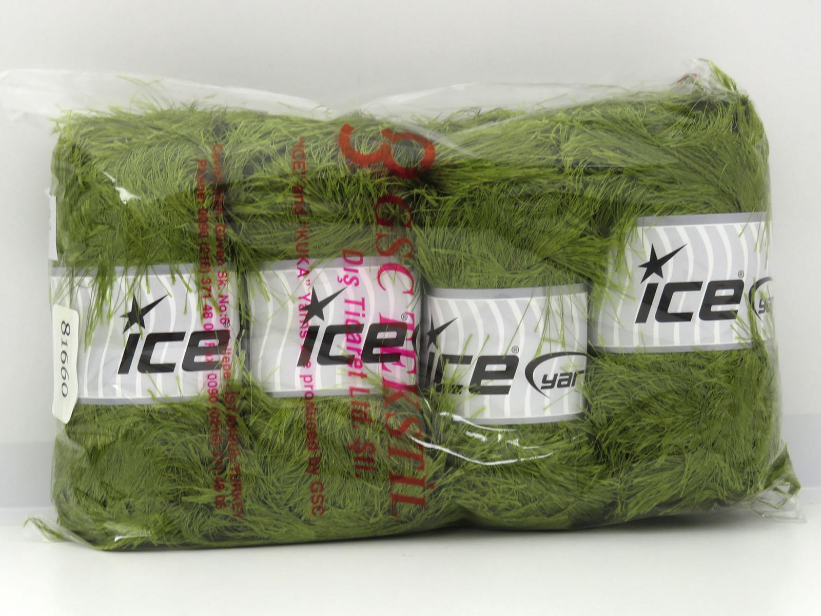 Long Eyelash 100gr Green