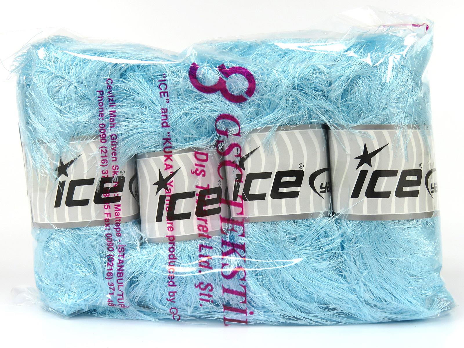 Long Eyelash 100gr Light Turquoise