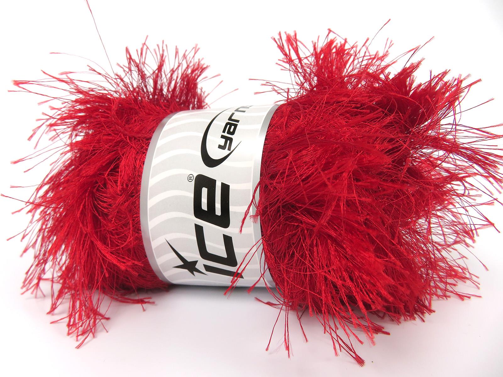 Long Eyelash 100gr Red