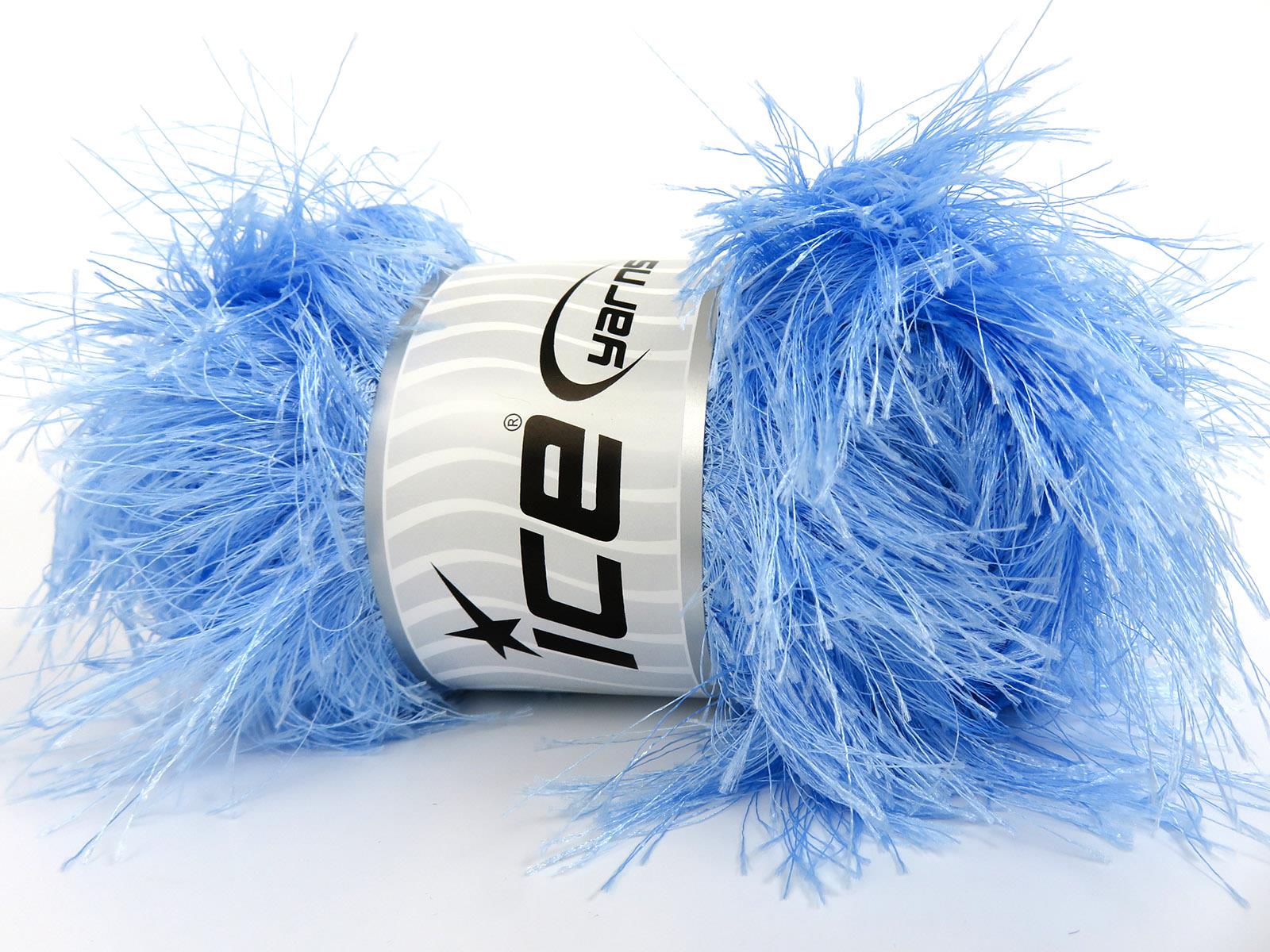 Long Eyelash 100gr Sky Blue