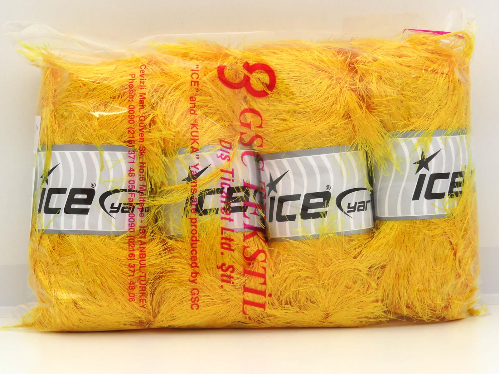 Long Eyelash 100gr Yellow
