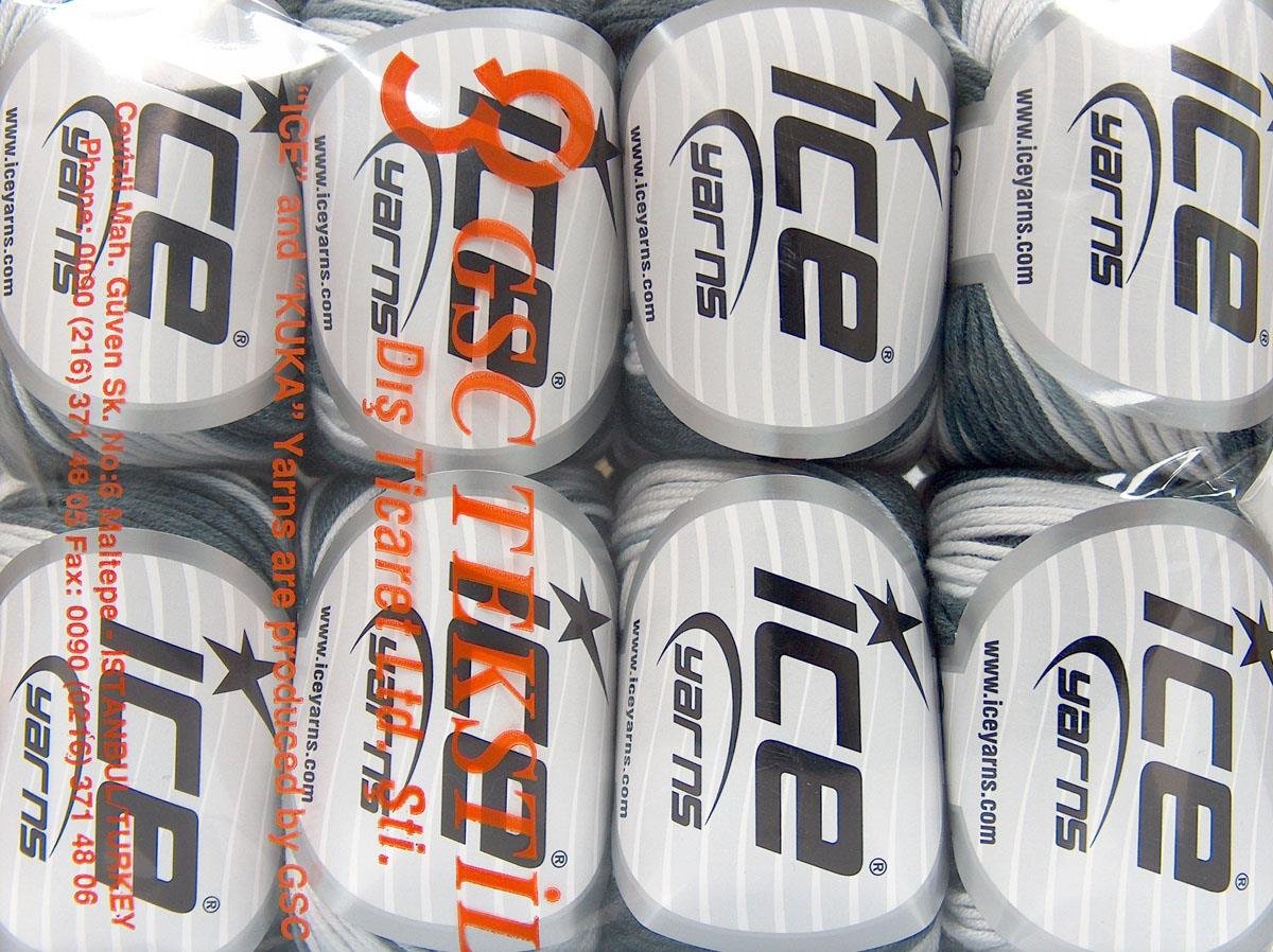 Lorena Batik DK Light Beige, Grey Shades