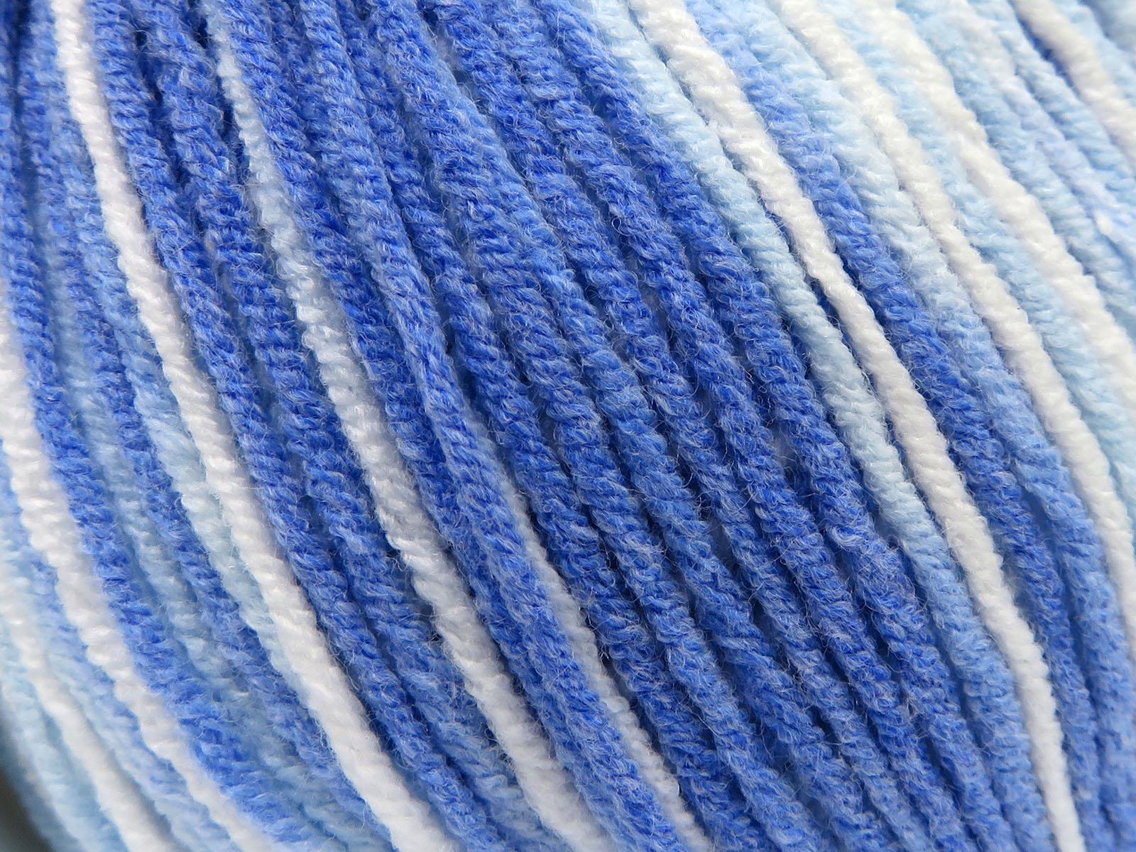 Lorena Pastel White, Blue Shades