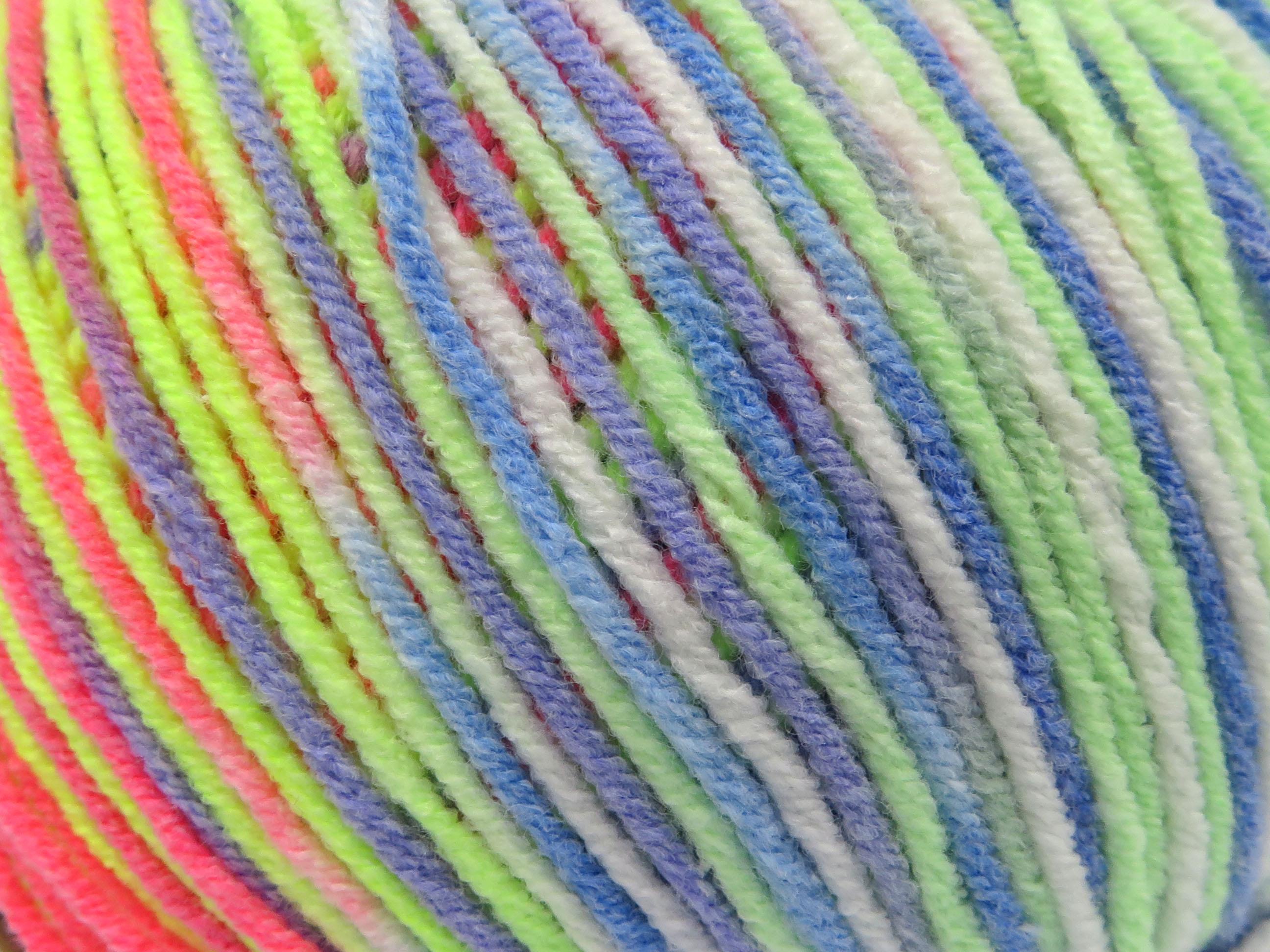 Lorena Pastel White, Green Shades, Blue Shades, Neon Pink