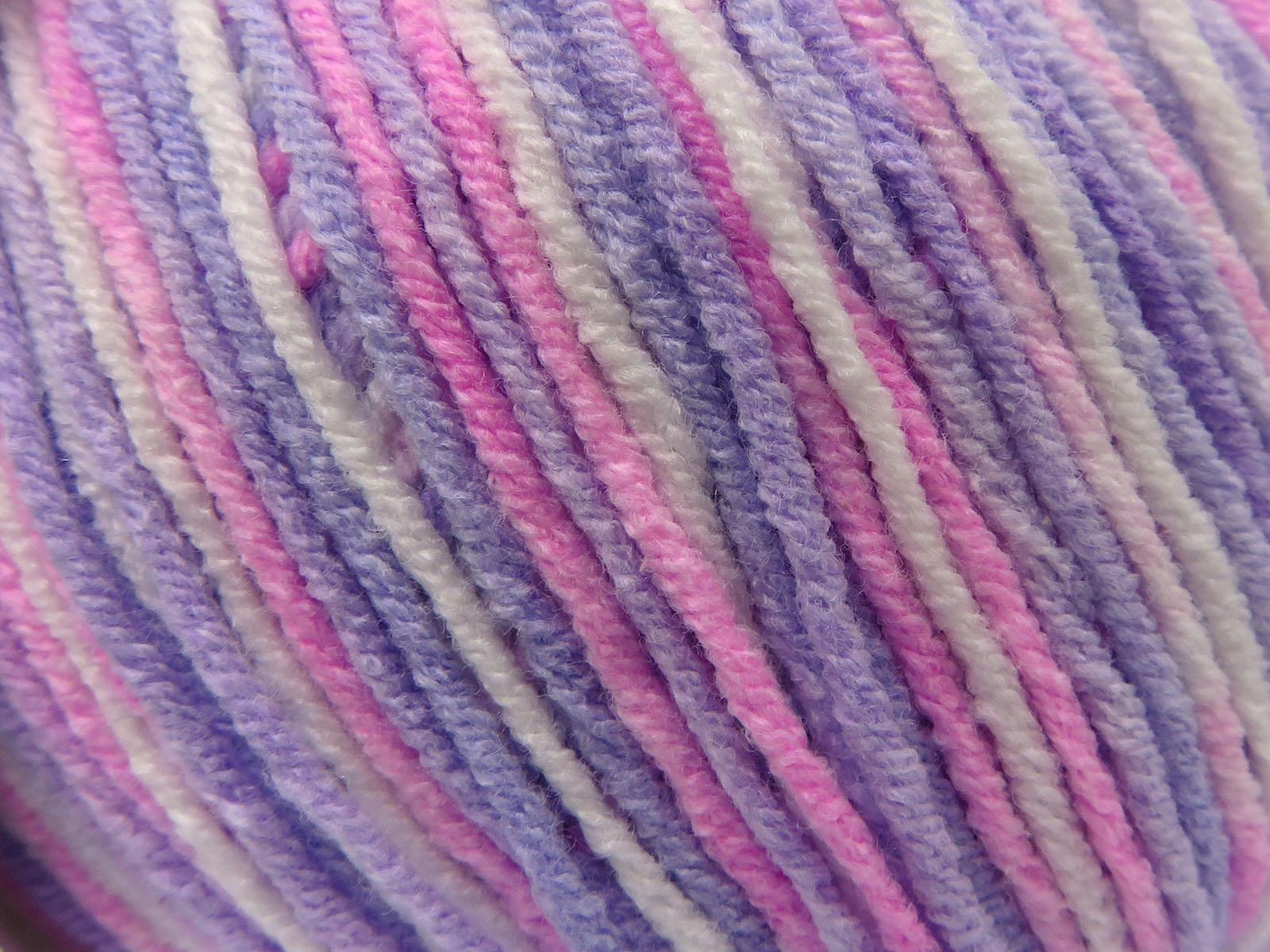 Lorena Pastel White, Lilac Shades, Pink Shades