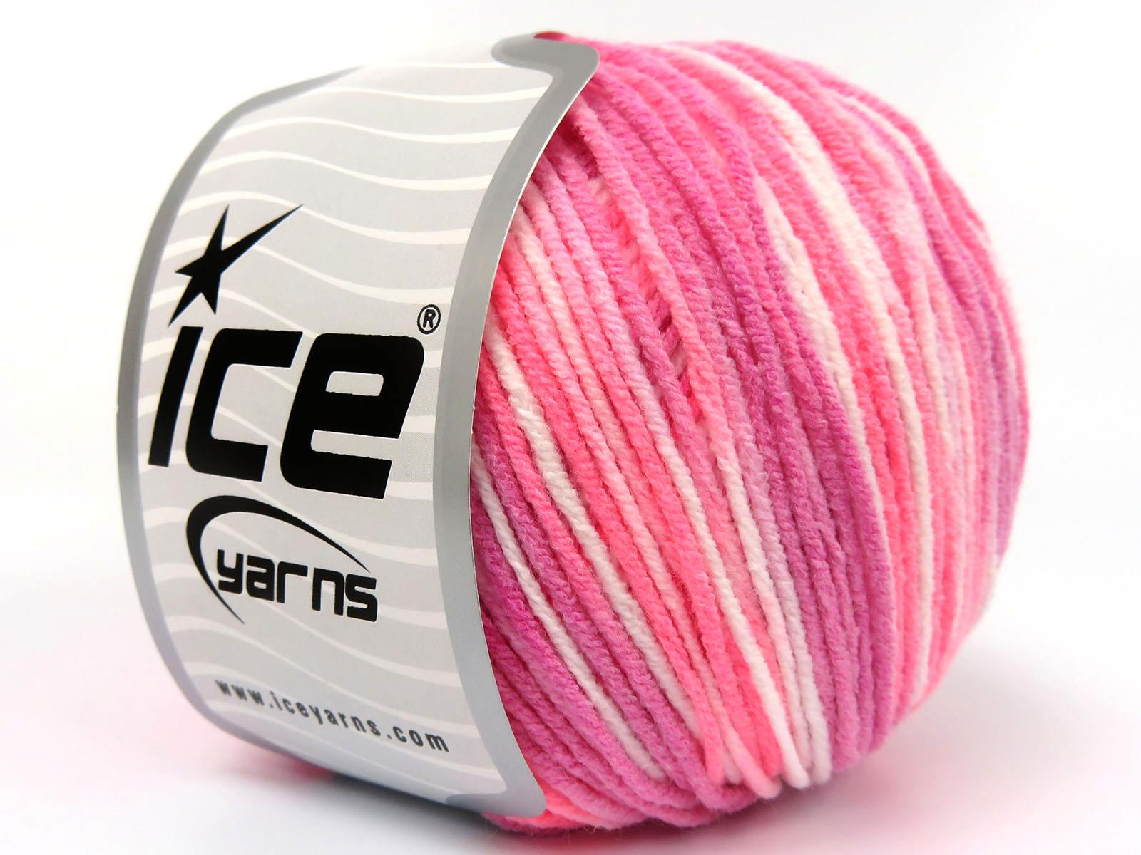 Lorena Pastel White, Pink Shades