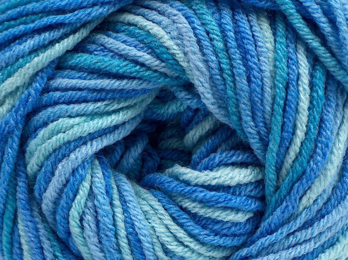 Lorena Print Blue Shades