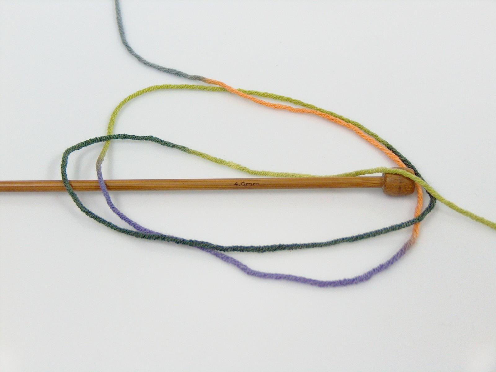 Lorena Print Green, Purple, Orange