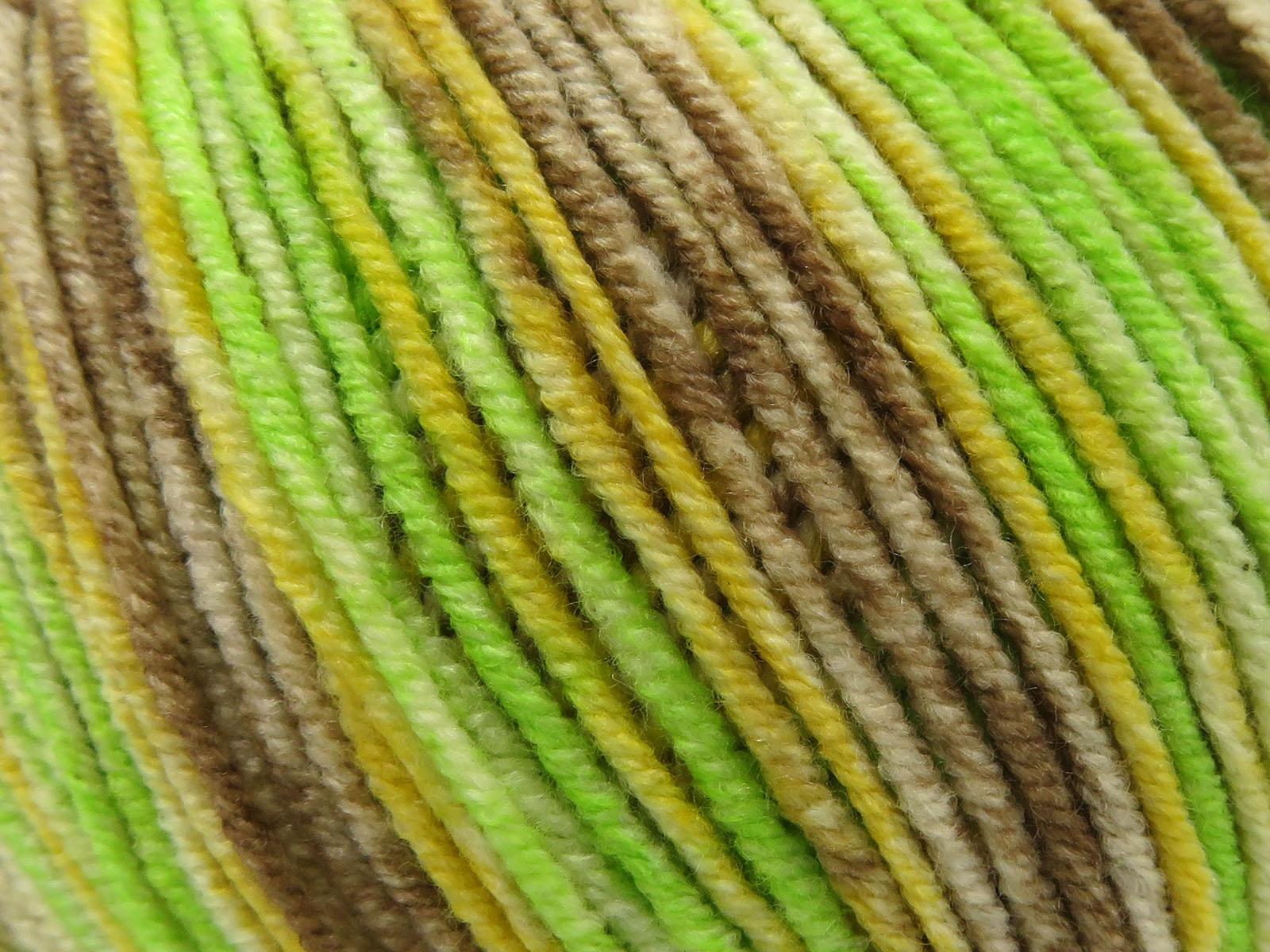 Lorena Splash Brown, Green, Yellow