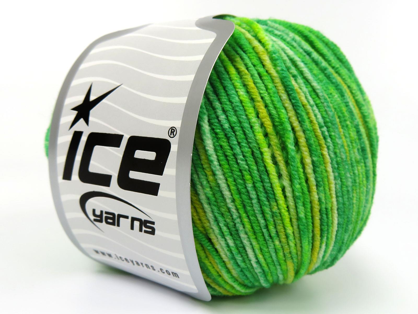 Lorena Splash Green Shades, Yellow Shades