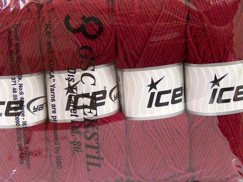 Lorena Worsted Burgundy