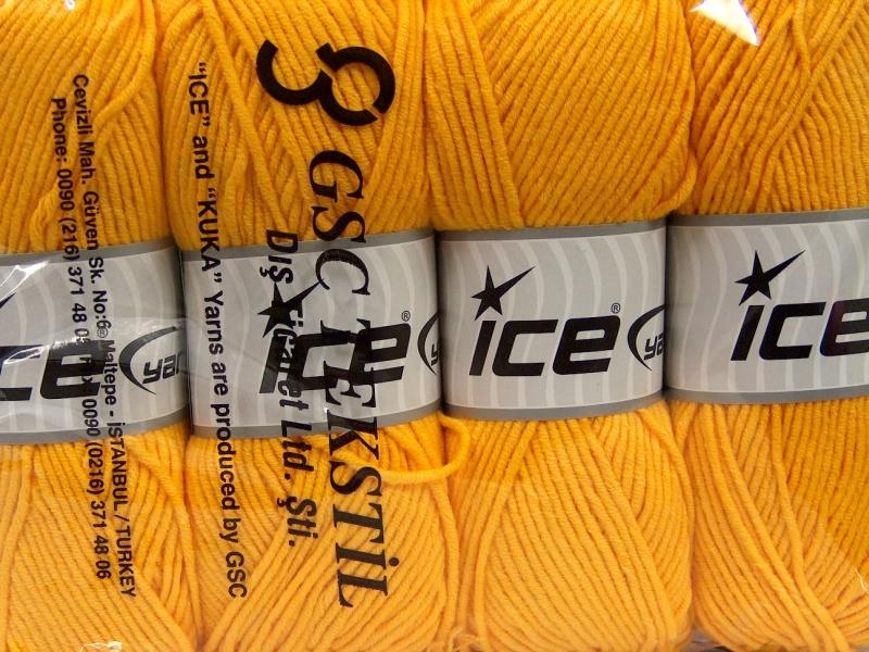 Lorena Worsted Dark Yellow