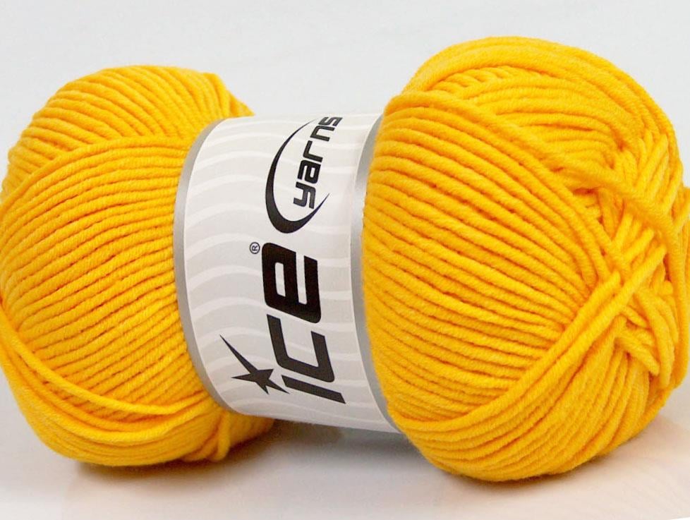 Lorena Worsted Dark Yellow
