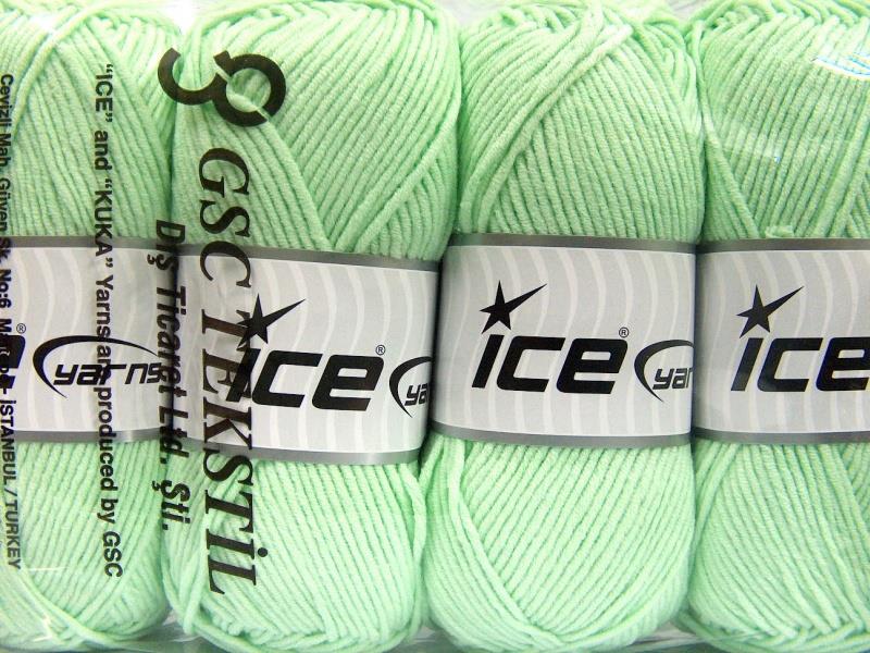 Lorena Worsted Mint Green