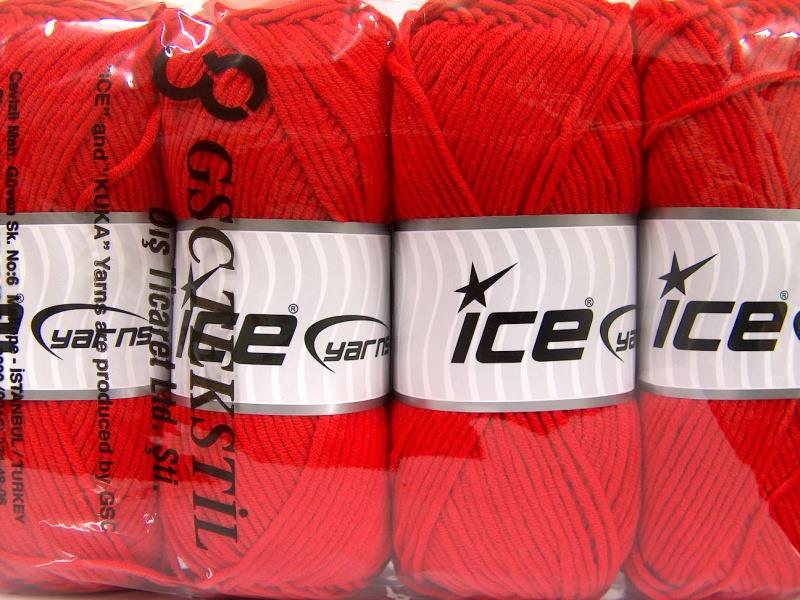 Lorena Worsted Tomato Red