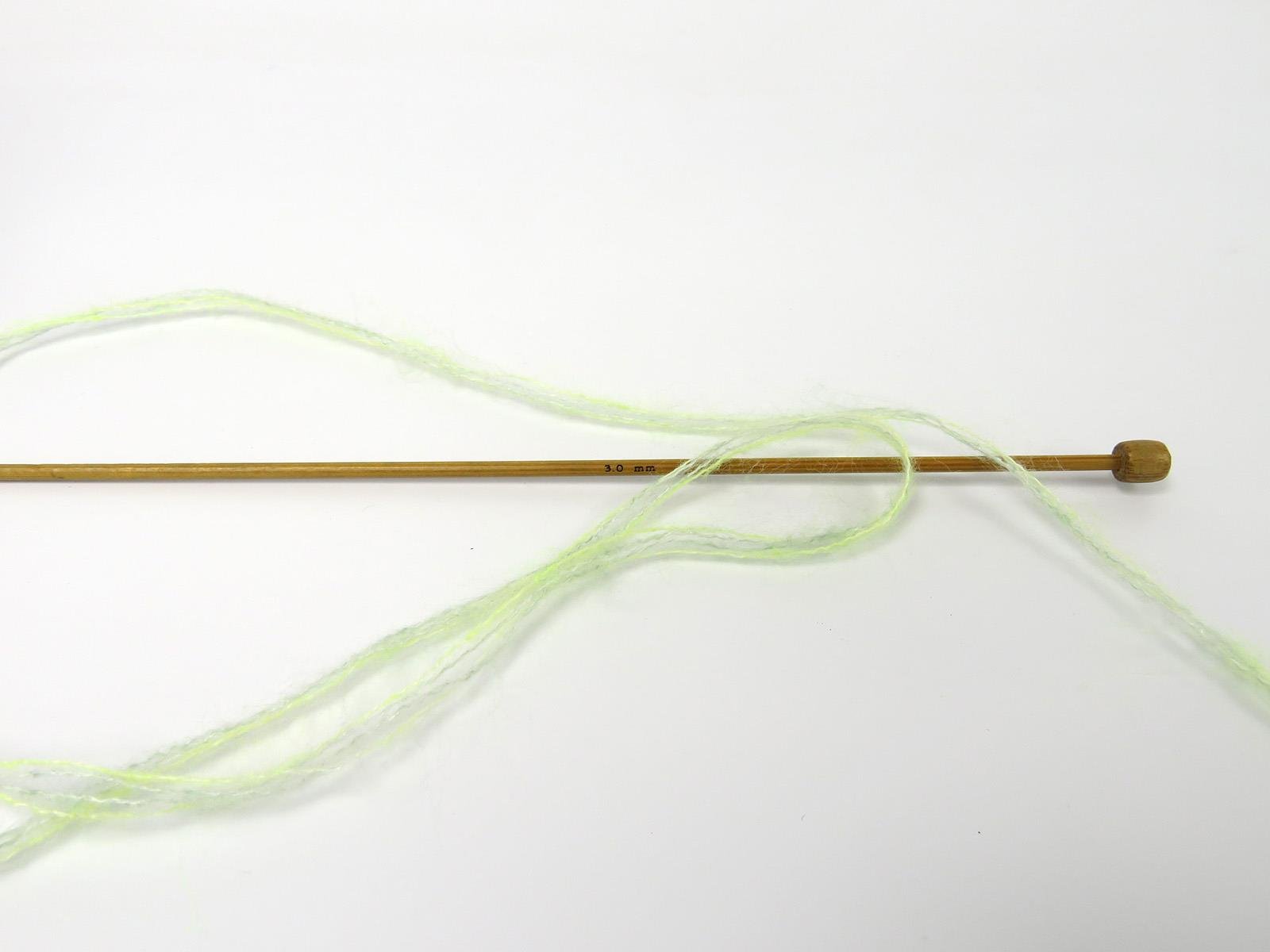 Lot of 2 x 150gr Skeins Ice Yarns CAKES TOMMY WOOL (10% Wool) Yarn Green Shades