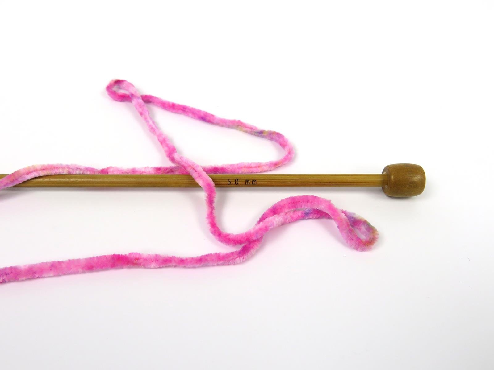 Lot of 2 x 150gr Skeins Ice Yarns CHENILLE SPLASH (100% MicroFiber) Yarn Rainbow