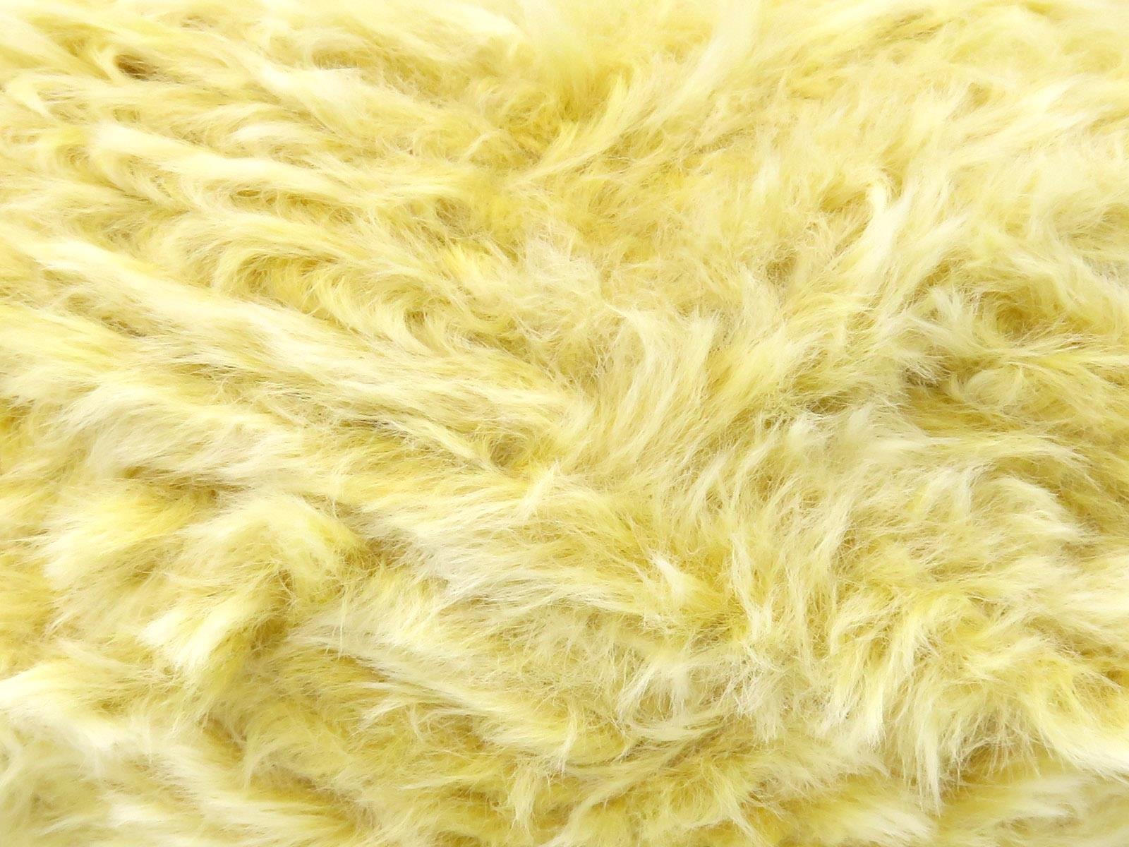 Lot of 3 x 100gr Skeins Ice Yarns BUNNY FUR Hand Knitting Yarn Gold