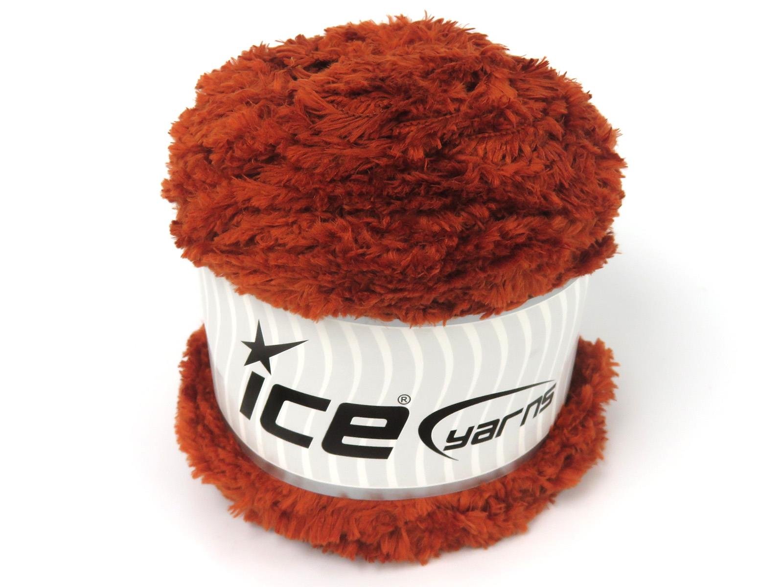 Lot of 3 x 100gr Skeins Ice Yarns CAKES PANDA Hand Knitting Yarn Copper