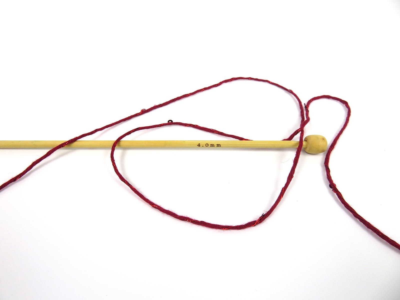 Lot of 3 x 100gr Skeins Ice Yarns NATURAL COTTON PAILLETTE (85%Cotton 5% Paillette) Yarn Burgundy