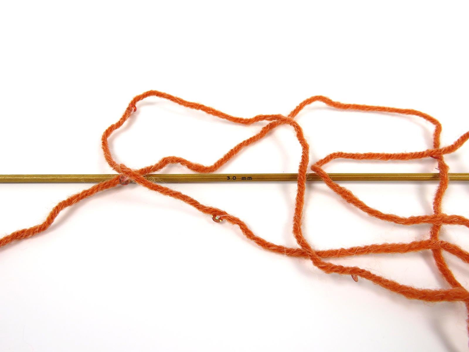 Lot of 4 Skeins Ice Yarns ALPACA PAILLETTE (20% Alpaca 5% Paillette) Yarn Orange