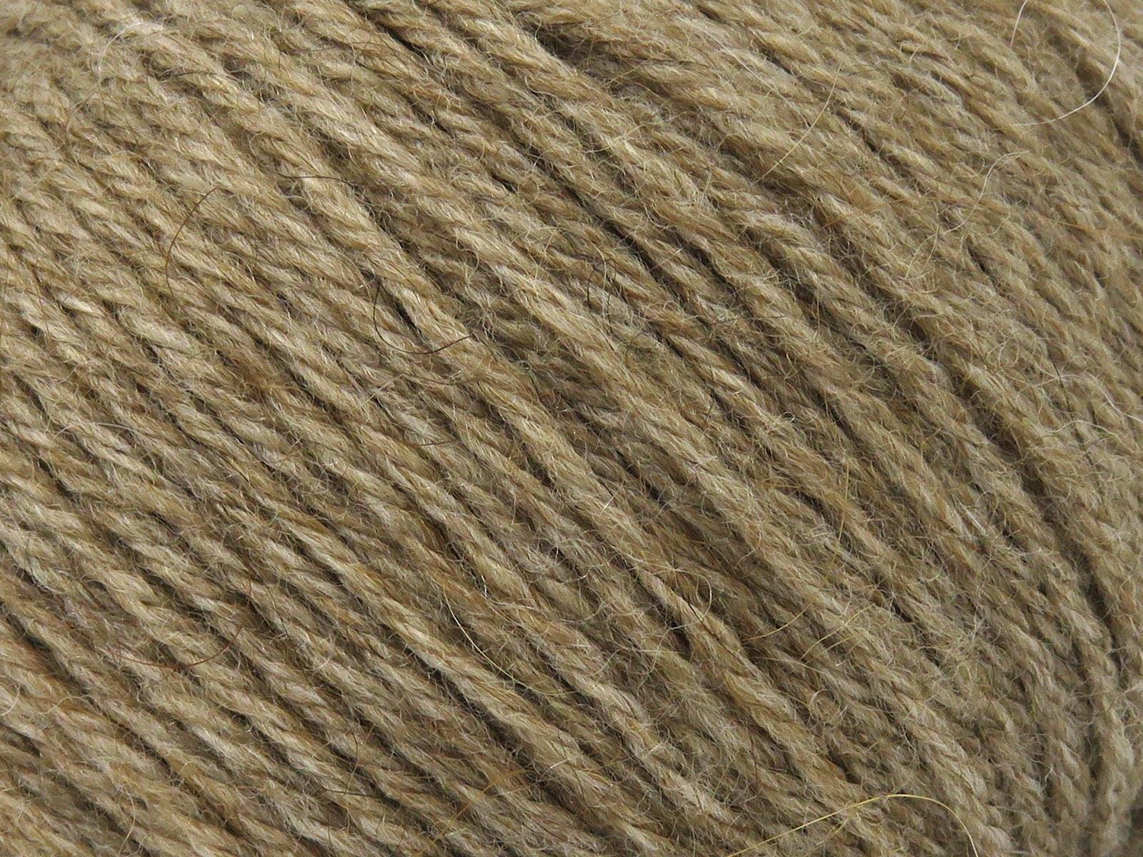 Lot of 4 Skeins Ice Yarns BABY ALPACA NATURAL COLORS (55% Baby Alpaca 45% Superwash Extrafine Merino Wool) Yarn Camel