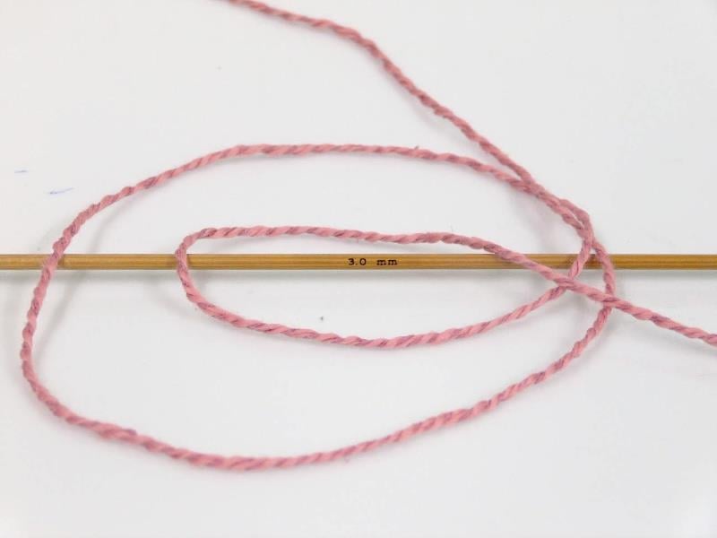 Lot of 4 Skeins Ice Yarns SILK COTTON (32% Silk 68% Cotton) Yarn Rose Pink