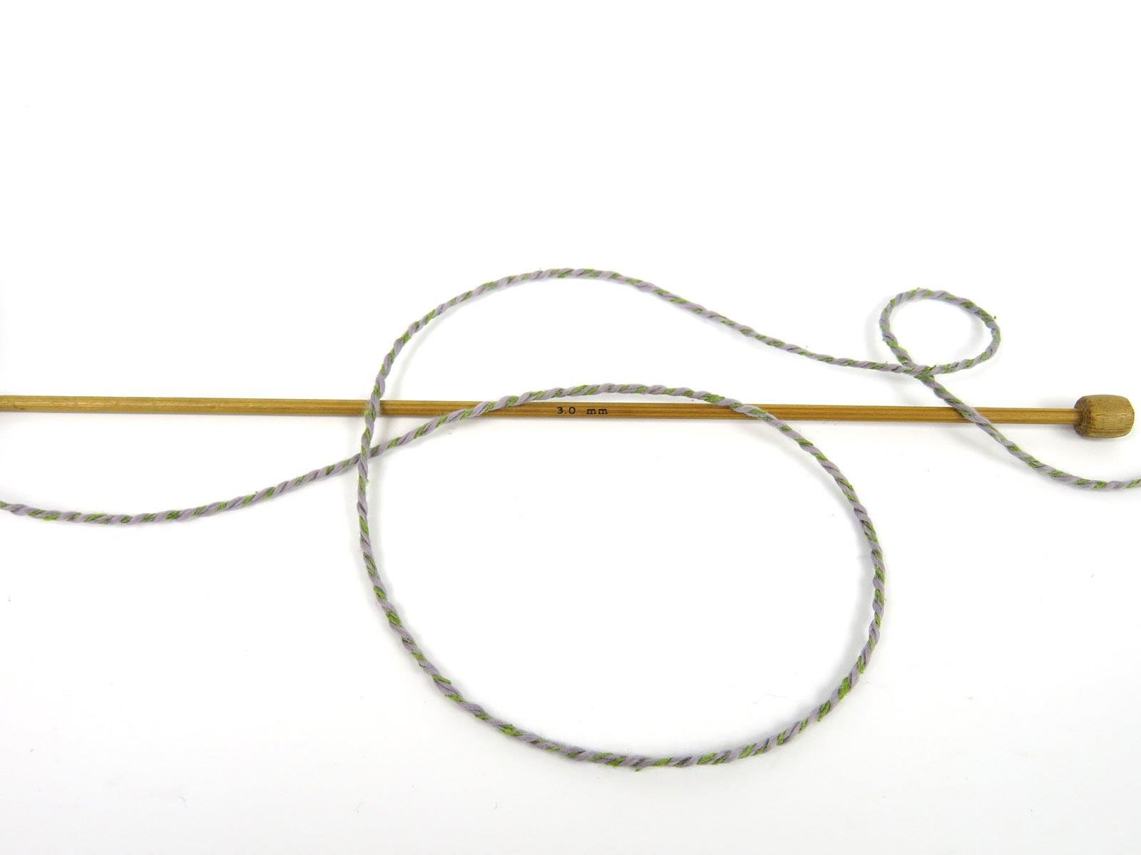 Lot of 4 Skeins Ice Yarns SILK COTTON Hand Knitting Yarn Green Light Grey