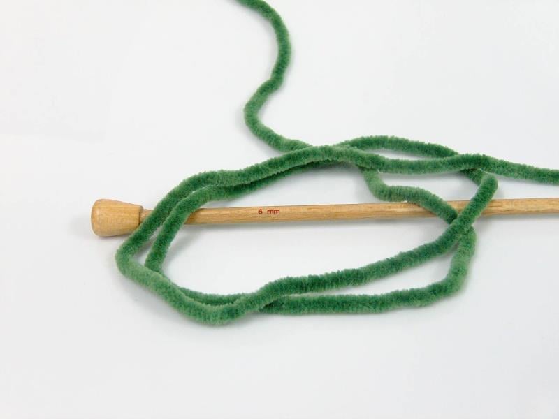 Lot of 4 x 100gr Skeins Ice Yarns CHENILLE BABY (100% MicroFiber) Yarn Jungle Green