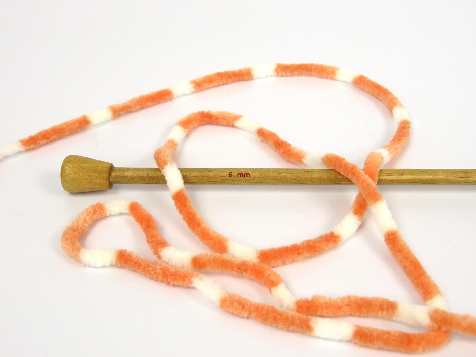 Lot of 4 x 100gr Skeins Ice Yarns CHENILLE BABY COLORS (100% MicroFiber) Yarn Salmon White