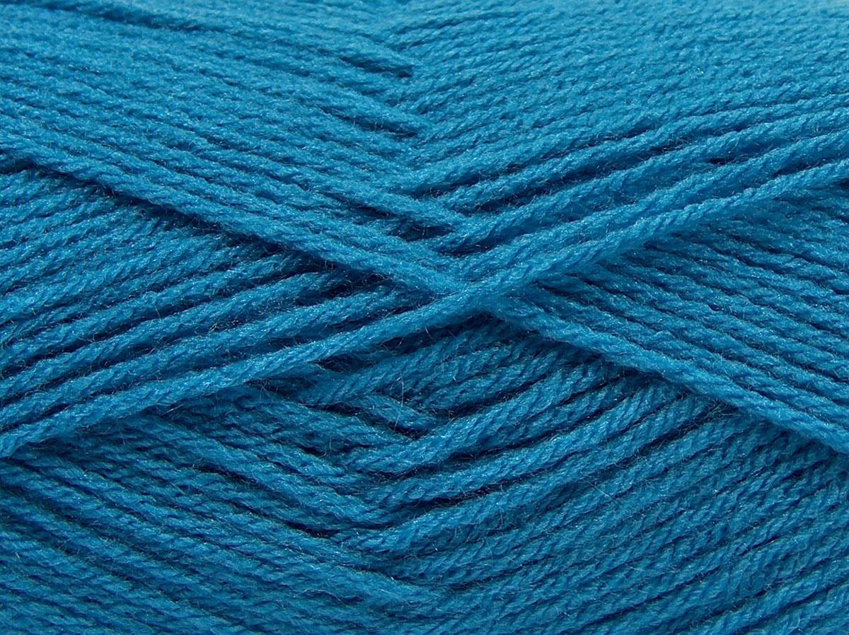 Lot of 4 x 100gr Skeins Ice Yarns CLASSIC DK Yarn Light Turquoise