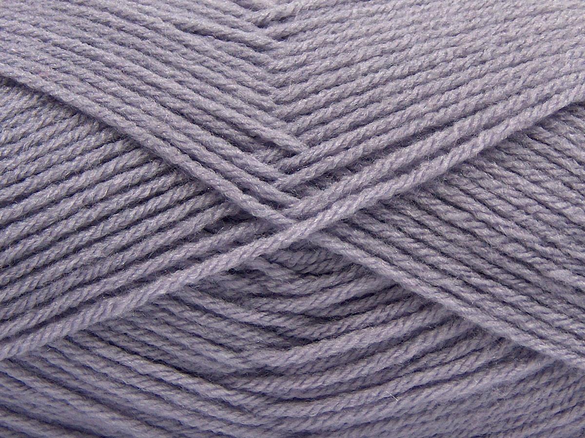 Lot of 4 x 100gr Skeins Ice Yarns CLASSIC DK Hand Knitting Yarn Light Lavender