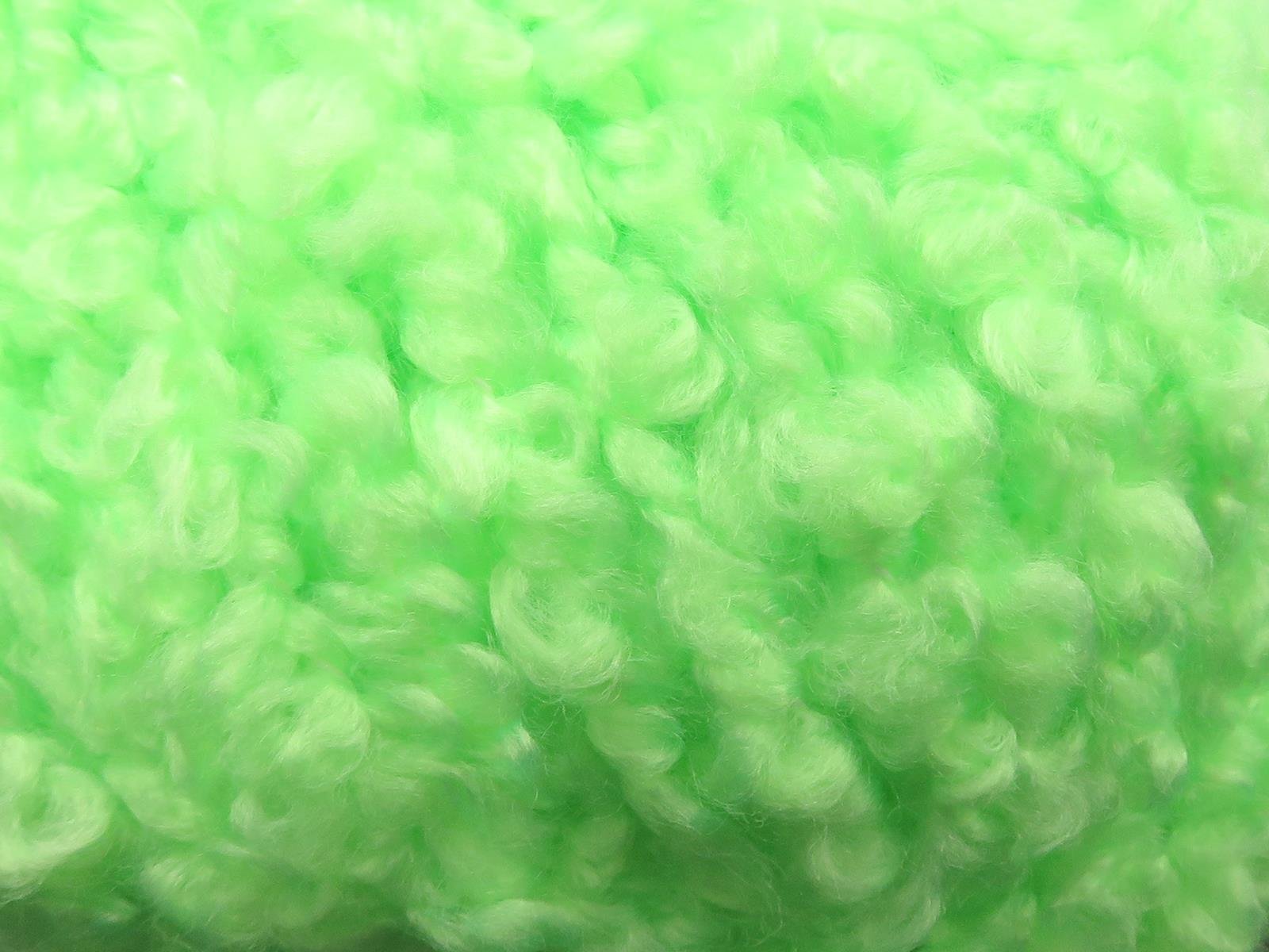 Lot of 4 x 100gr Skeins Ice Yarns CLOUDY Hand Knitting Yarn Neon Green