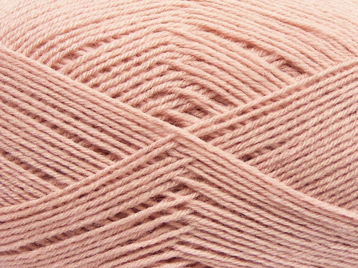 Lot of 4 x 100gr Skeins Ice Yarns MERINO GOLD (60% Merino Wool) Yarn Powder Pink