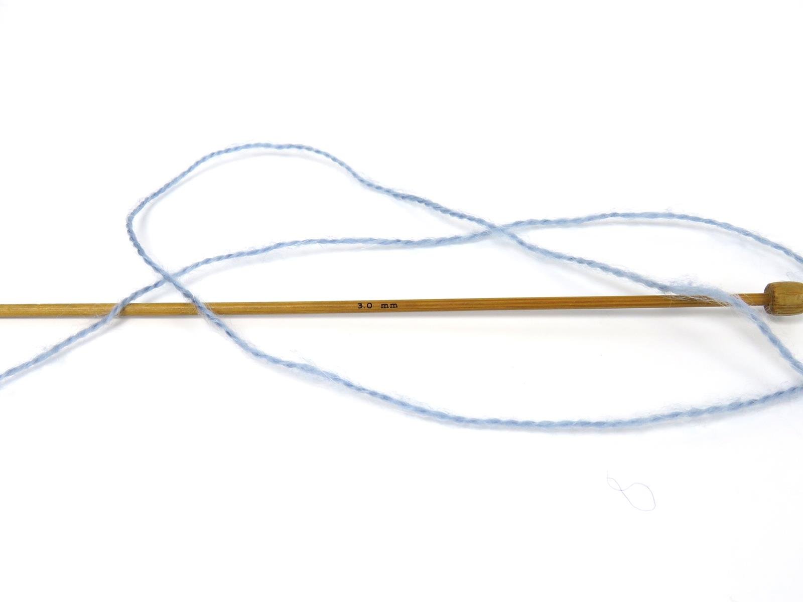 Lot of 4 x 100gr Skeins Ice Yarns MOHAIR PASTEL (10% Mohair 15% Wool) Yarn Jeans Blue