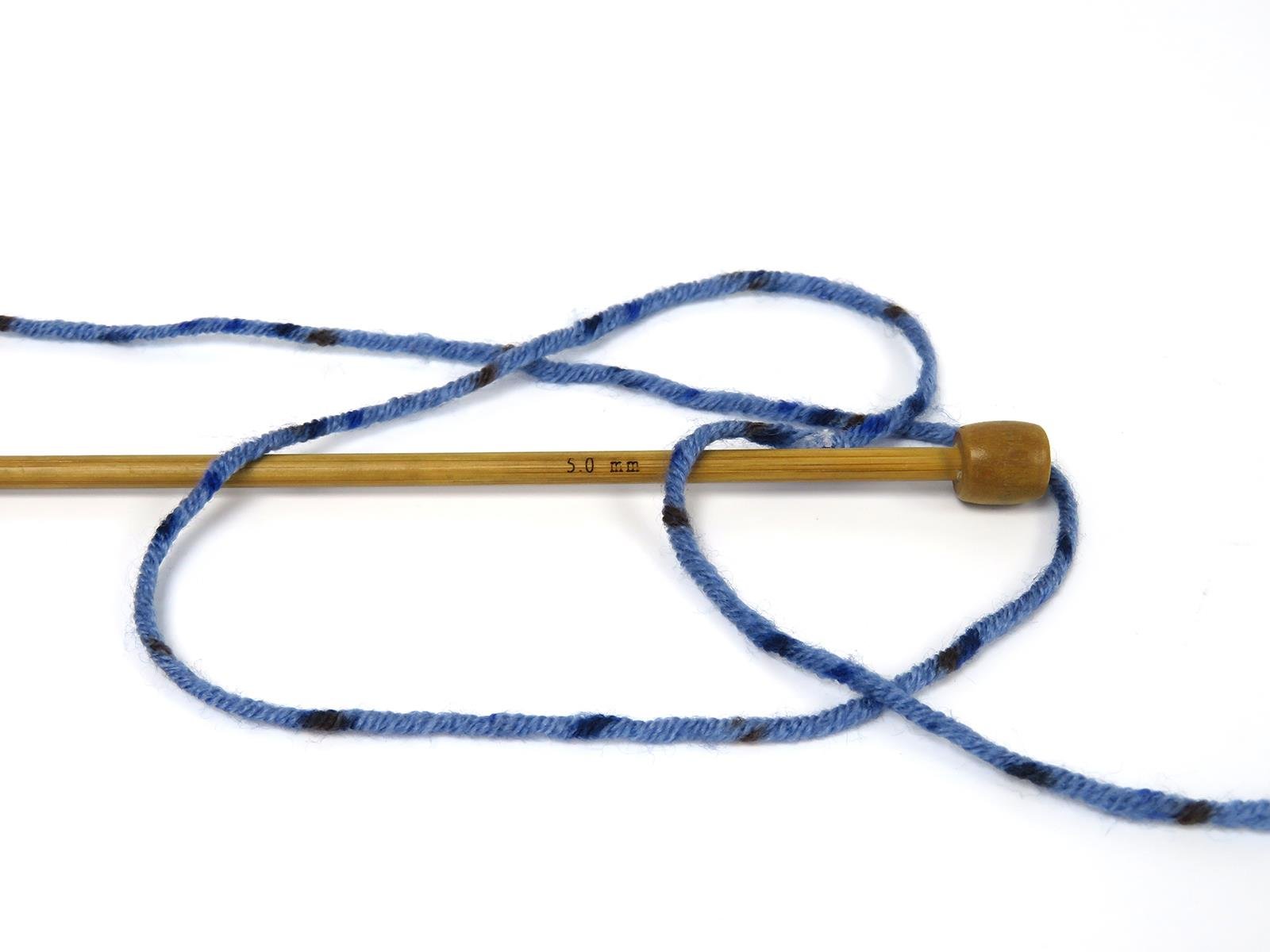 Lot of 4 x 100gr Skeins Ice Yarns NICE BABY TWEED Yarn Blue Shades Brown Shades