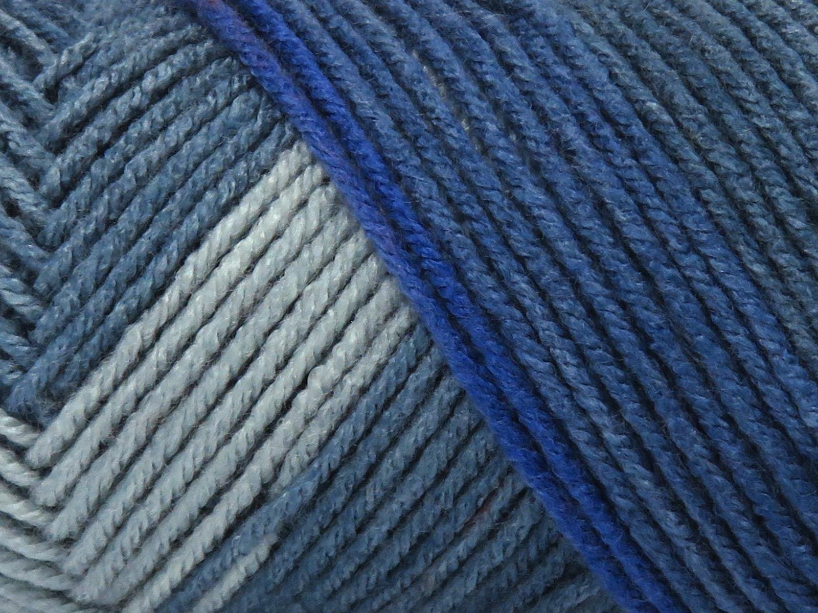 Lot of 4 x 100gr Skeins Ice Yarns ORLANDO Yarn Turquoise shades Brown Grey Copper Shades