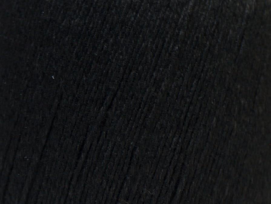 Lot of 6 Skeins Ice Yarns LINEN (50% Viscose) Hand Knitting Yarn Black