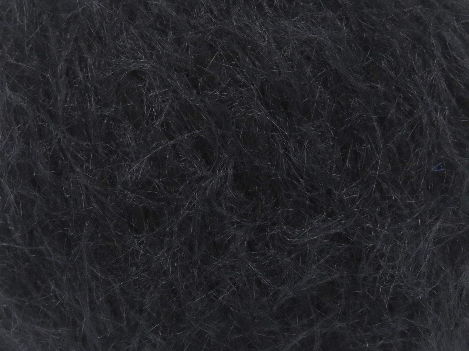 Lot of 6 Skeins Ice Yarns MERINO FUR (40% Superwash Merino Wool) Yarn Black