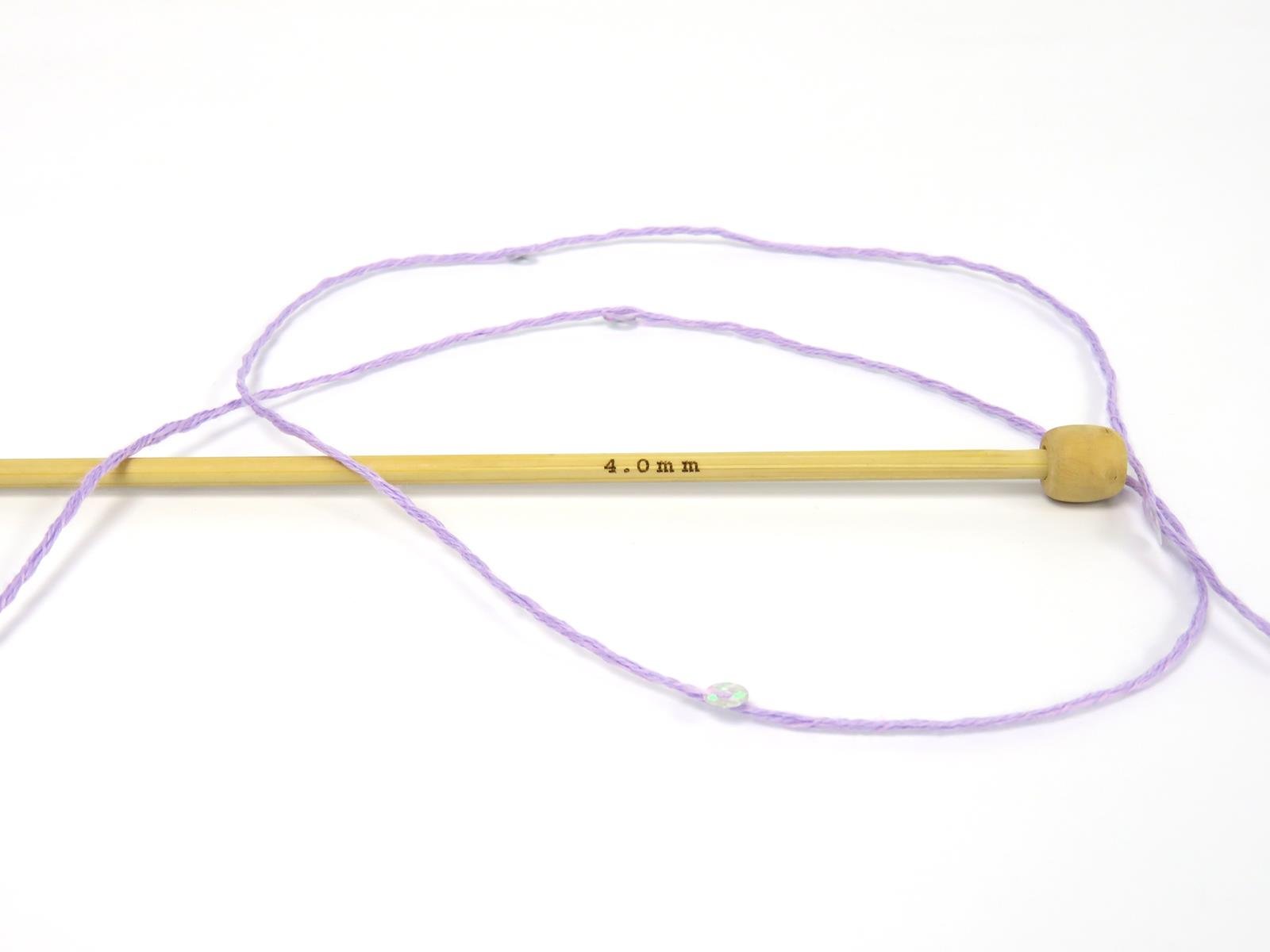 Lot of 6 Skeins Ice Yarns NATURAL COTTON LIGHT PAILLETTE (82% Cotton 18% Paillette) Yarn Lilac