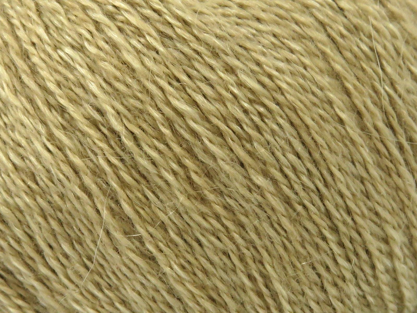 Lot of 6 Skeins Ice Yarns SILK (50% Silk 10% Kid Mohair) Yarn Milky Brown