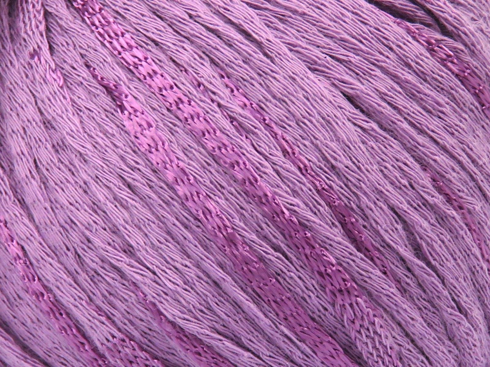 Lot of 6 Skeins Ice Yarns SUMMERTIME (80% Cotton 20% Viscose) Yarn Lavender