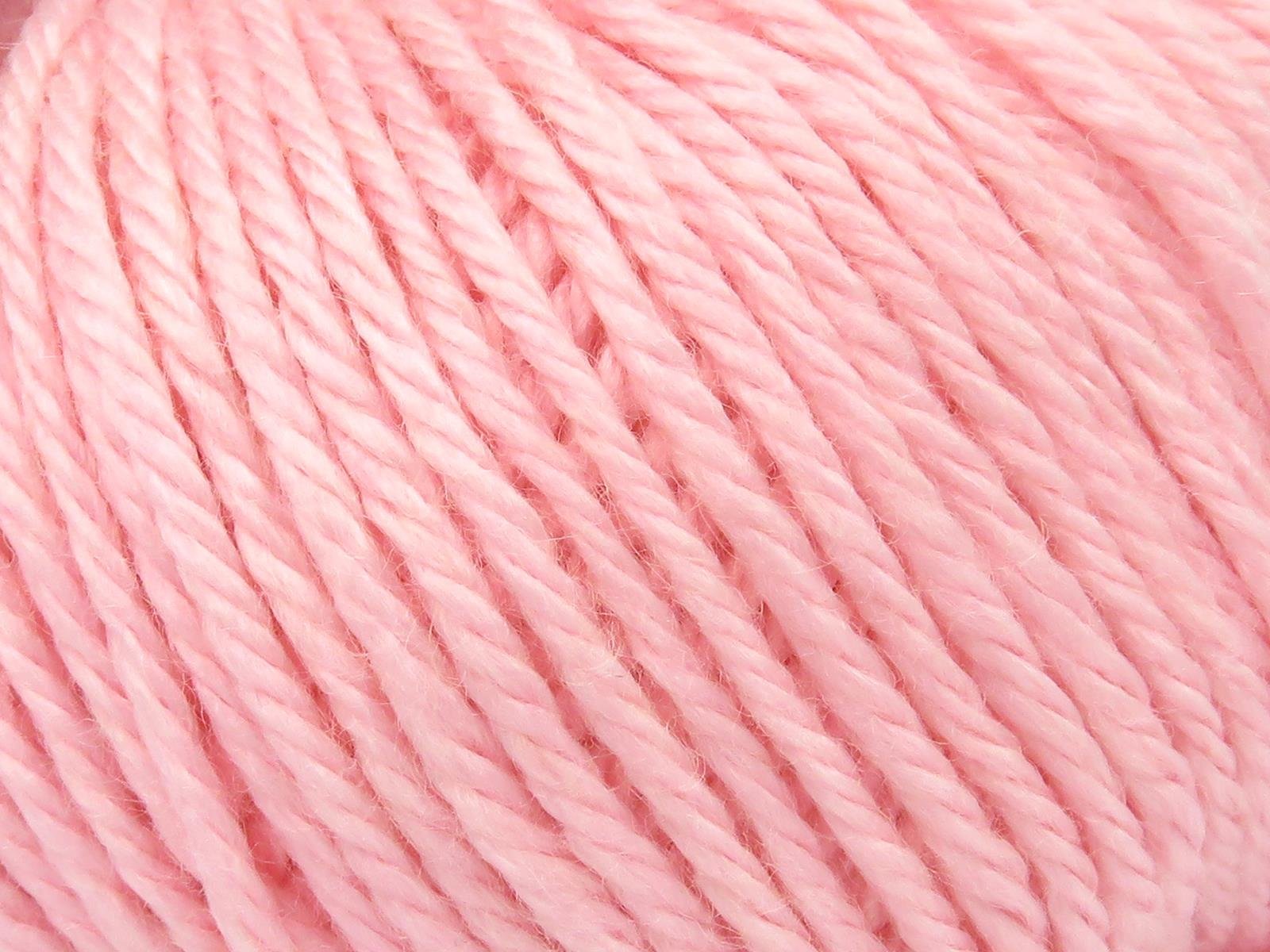 Lot of 8 Skeins Ice Yarns LANA MOR BIDA (40% Wool) Hand Knitting Yarn Pink