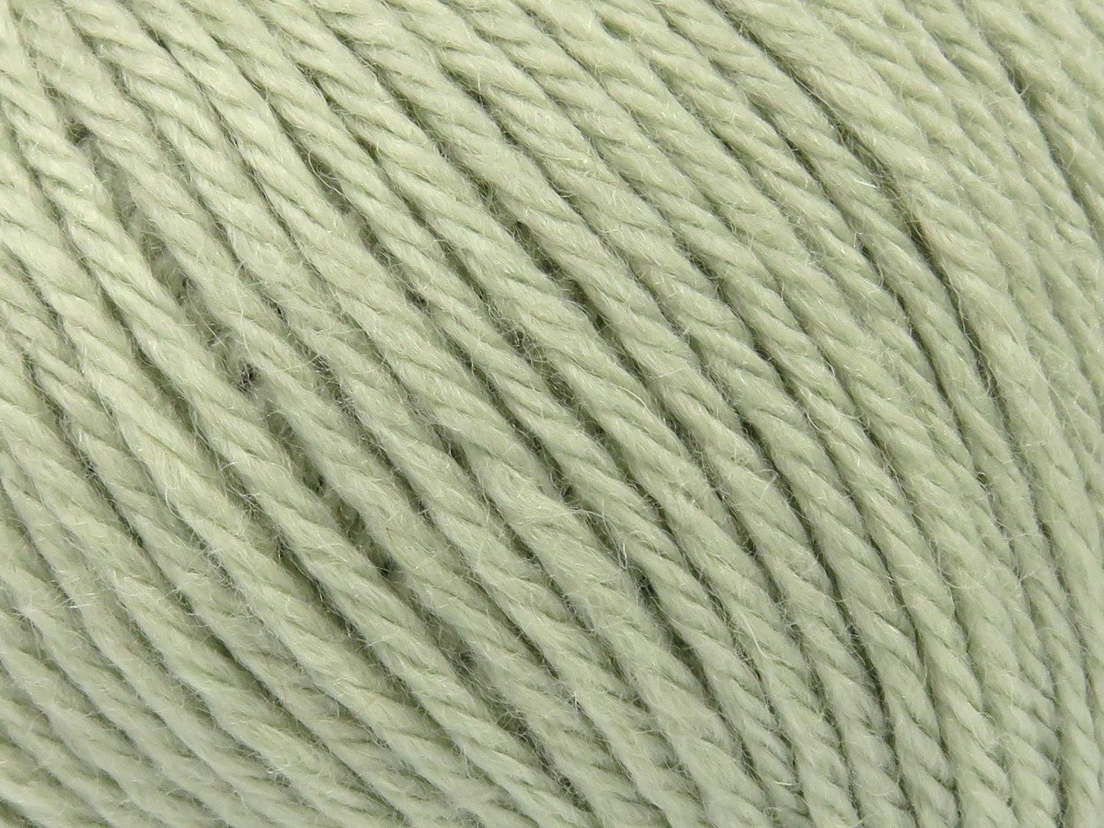 Lot of 8 Skeins Ice Yarns LANA MOR BIDA (40% Wool) Yarn Light Water Green