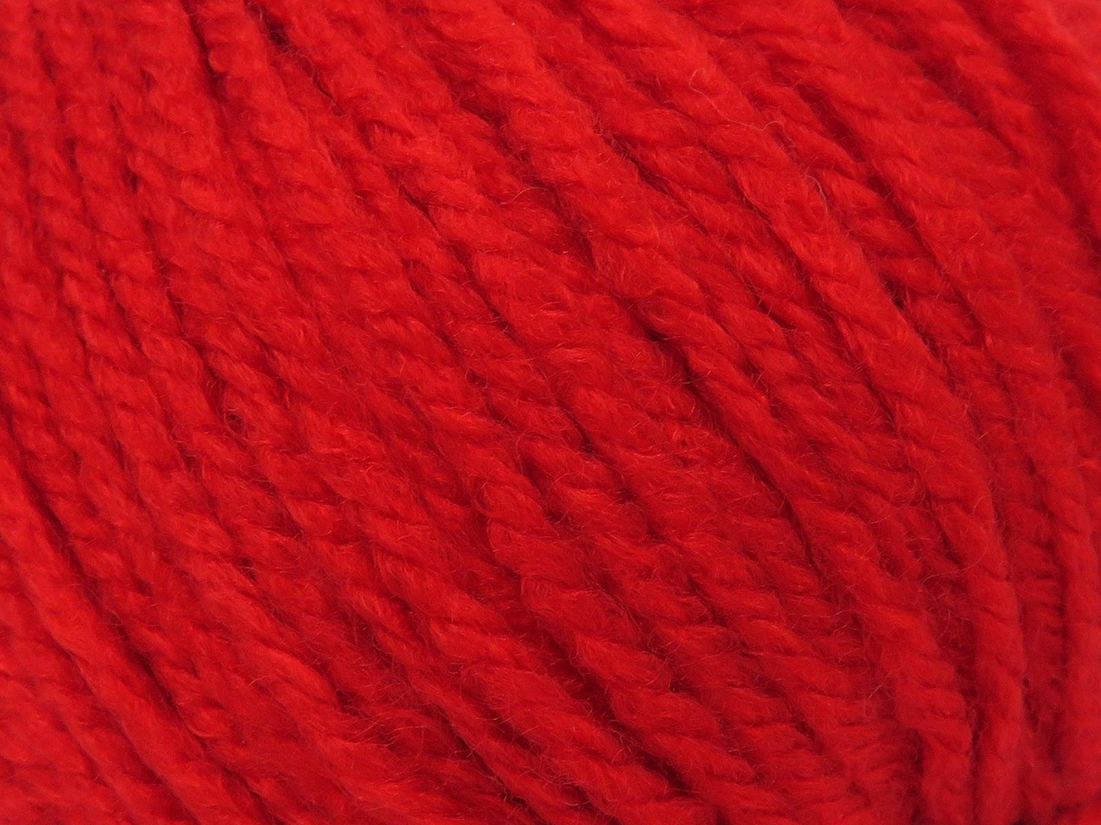 Lot of 8 Skeins Ice Yarns LANA MOR BIDA (40% Wool) Hand Knitting Yarn Red
