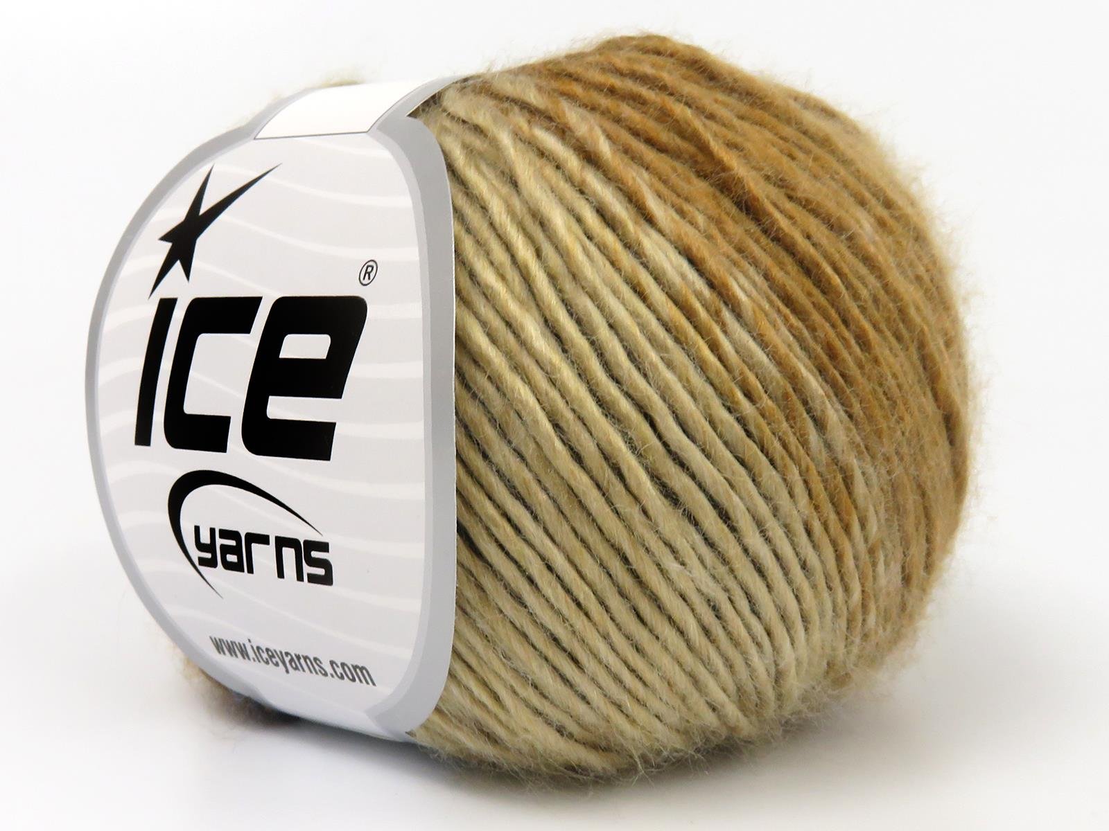 Lot of 8 Skeins Ice Yarns PANORAMA Hand Knitting Yarn Jeans Blue Brown Shades