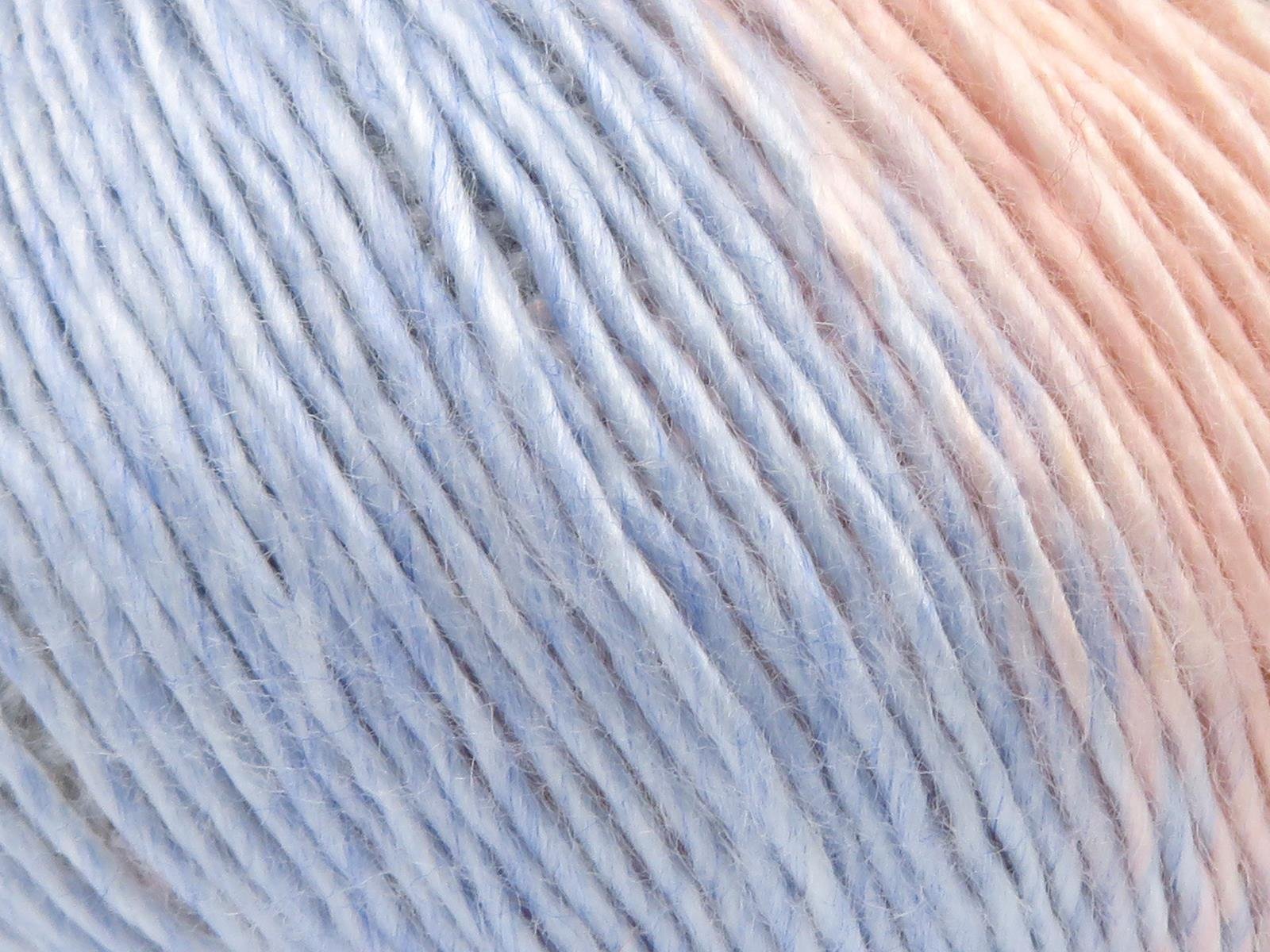 Lot of 8 Skeins Ice Yarns PANORAMA Yarn Ecru Light Grey Light Pink Light Blue