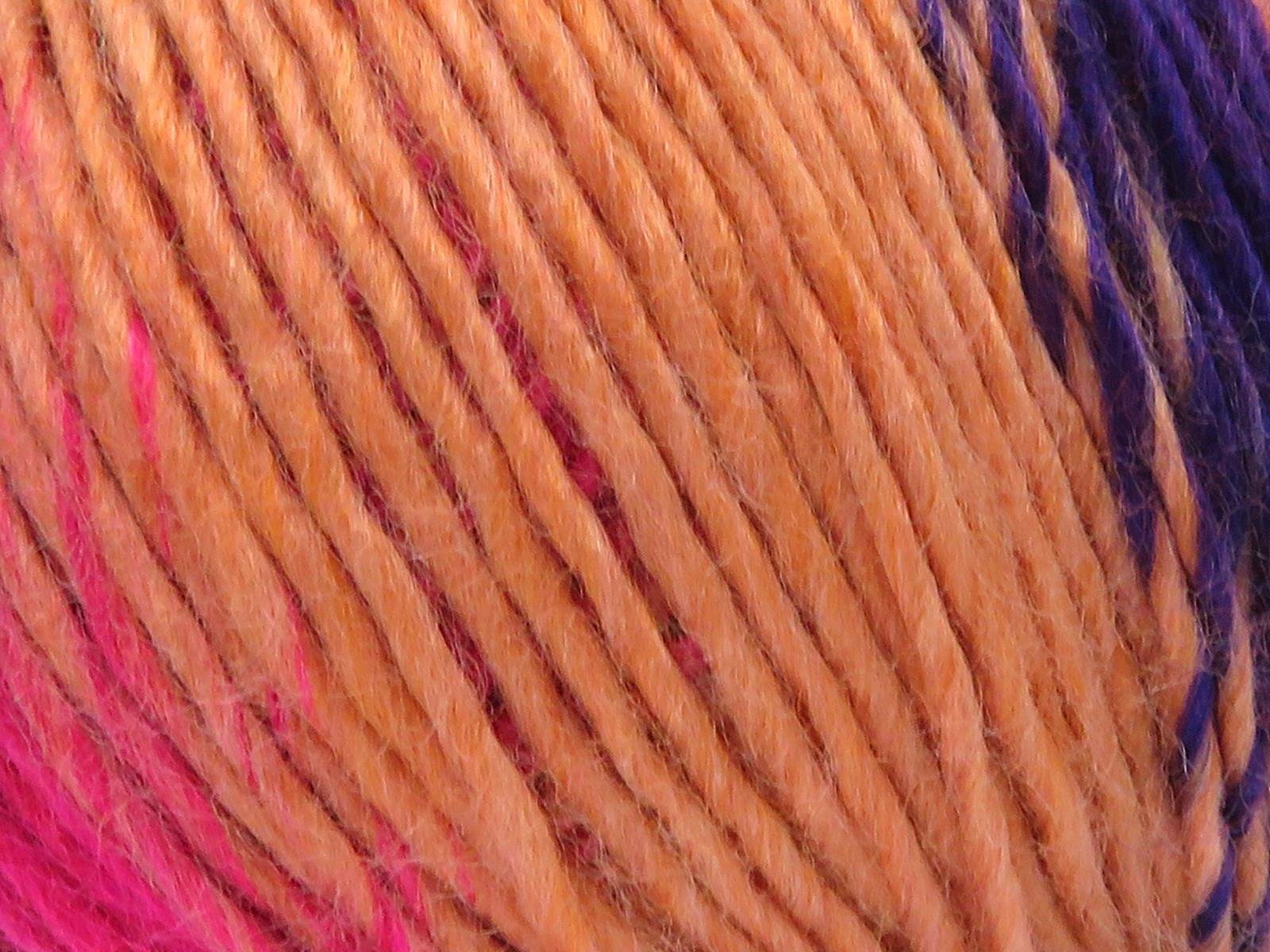 Lot of 8 Skeins Ice Yarns PANORAMA Yarn Purple Burgundy Pink Light Salmon